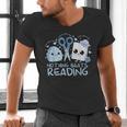 Rock Paper Scissors Nothing Beats Reading Book Lover Men's V-Neck T-Shirt Rock Paper Scissors Nothing Beats Reading Book Lover Men's V-Neck T-Shirt