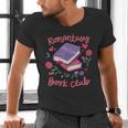 Romantasy Book Club Novel Reading Club Bibliophiles Fiction Men's V-Neck T-Shirt Romantasy Book Club Novel Reading Club Bibliophiles Fiction Men's V-Neck T-Shirt