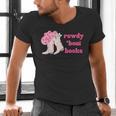 Rowdy 'Bout Books Cowboy Lovers Men's V-Neck T-Shirt Rowdy 'Bout Books Cowboy Lovers Men's V-Neck T-Shirt