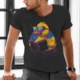 Rubber Duck Rubber Duckie Reading Book Rubber Duckling Men's V-Neck T-Shirt Rubber Duck Rubber Duckie Reading Book Rubber Duckling Men's V-Neck T-Shirt