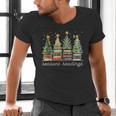Seasons Readings All Booked For Christmas Book Reading Lover Men's V-Neck T-Shirt Seasons Readings All Booked For Christmas Book Reading Lover Men's V-Neck T-Shirt