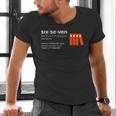 Six Seven Meme Reading Book Lover 6-7 67 Definition Men's V-Neck T-Shirt