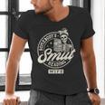 Smut Book Reader Spicy Romance Somebody's Smut Reading Wife Men's V-Neck T-Shirt