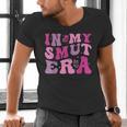In My Smut Era Groovy Smut Book Reading Spicy Book Romance Men's V-Neck T-Shirt In My Smut Era Groovy Smut Book Reading Spicy Book Romance Men's V-Neck T-Shirt