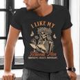 Smut Reader Spicy Book Dark Romance I Like My Fictional Men Men's V-Neck T-Shirt Smut Reader Spicy Book Dark Romance I Like My Fictional Men Men's V-Neck T-Shirt