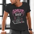 SMUT Slut Provocative Literature Book Club Book Reading Men's V-Neck T-Shirt SMUT Slut Provocative Literature Book Club Book Reading Men's V-Neck T-Shirt