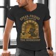 Speak Friend Enter Bookshop Magic Panther Men's V-Neck T-Shirt
