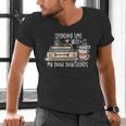 Spending Time With My Book Boyfriends Apparel Men's V-Neck T-Shirt Spending Time With My Book Boyfriends Apparel Men's V-Neck T-Shirt