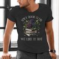Spicy Book Club Dark Romance Lover Spicy Bookish Merch Goth Men's V-Neck T-Shirt Spicy Book Club Dark Romance Lover Spicy Bookish Merch Goth Men's V-Neck T-Shirt