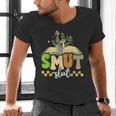 Spicy Book Lover Smut Slut Romance Reading Librarian Men's V-Neck T-Shirt