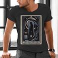 Tarot Cards Guide Book Esoteric Mysticism Clothing The High Priestess -Adults Small Classic Fit Short Sleeve Men's V-Neck T-Shirt Tarot Cards Guide Book Esoteric Mysticism Clothing The High Priestess -Adults Small Classic Fit Short Sleeve Men's V-Neck T-Shirt