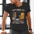 That's What I Do I Read Books And Forget Things Love Books Men's V-Neck T-Shirt That's What I Do I Read Books And Forget Things Love Books Men's V-Neck T-Shirt