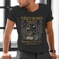 Tired Moms Book Club Running On Coffee Chaos And Chapters Men's V-Neck T-Shirt Tired Moms Book Club Running On Coffee Chaos And Chapters Men's V-Neck T-Shirt