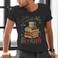 Tis The Season To Be Bookish Christmas Seasons Book Readings Men's V-Neck T-Shirt