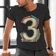 Toddler 3rd Birthday Books Themed 3 Year Old Boys Kids Girls Men's V-Neck T-Shirt Toddler 3rd Birthday Books Themed 3 Year Old Boys Kids Girls Men's V-Neck T-Shirt