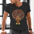 History Month Afro Book Lover Women Girls Librarian Men's V-Neck T-Shirt History Month Afro Book Lover Women Girls Librarian Men's V-Neck T-Shirt