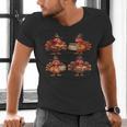 Turkey Reading Books Shirt Thanksgiving Turkey Bookworm Men's V-Neck T-Shirt Turkey Reading Books Shirt Thanksgiving Turkey Bookworm Men's V-Neck T-Shirt