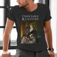 Unsociable And Taciturn Jane Austin Quote Book Classic Lit Men's V-Neck T-Shirt Unsociable And Taciturn Jane Austin Quote Book Classic Lit Men's V-Neck T-Shirt