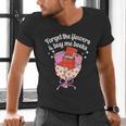 Valentines Book Lover Forget The Flowers And Buy Me Books Men's V-Neck T-Shirt Valentines Book Lover Forget The Flowers And Buy Me Books Men's V-Neck T-Shirt