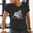 Vintage Hotel Matchbook Astro Motels 50s Retro Spaceman Men's V-Neck T-Shirt