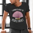I Wanna Be Where The People Aren't Introverted Introvert Men's V-Neck T-Shirt I Wanna Be Where The People Aren't Introverted Introvert Men's V-Neck T-Shirt