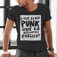What's More Punk Than The Public Library Book Lover Men's V-Neck T-Shirt What's More Punk Than The Public Library Book Lover Men's V-Neck T-Shirt