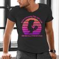 Women's With A Dreamy Far-Off Look And Her Nose Stuck In A Book Men's V-Neck T-Shirt Women's With A Dreamy Far-Off Look And Her Nose Stuck In A Book Men's V-Neck T-Shirt