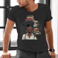 Women's Education Is Freedom Teacher Books Black History Month Men's V-Neck T-Shirt