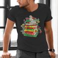 Women's History Month Black History Shirts Book Lover Teacher Men's V-Neck T-Shirt Women's History Month Black History Shirts Book Lover Teacher Men's V-Neck T-Shirt