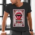 Yes Sir The Good-Girl The Good-Girl Tarot Card Smut Book Men's V-Neck T-Shirt Yes Sir The Good-Girl The Good-Girl Tarot Card Smut Book Men's V-Neck T-Shirt