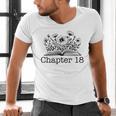 18th Birthday Chapter 18 Reading Book Lover 18 Year Old Men's V-Neck T-Shirt 18th Birthday Chapter 18 Reading Book Lover 18 Year Old Men's V-Neck T-Shirt