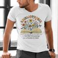 Abibliophobia Wildflower Reading Bookworm Book Reader Men's V-Neck T-Shirt Abibliophobia Wildflower Reading Bookworm Book Reader Men's V-Neck T-Shirt