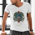 Antisocial Introvert I Like Being Alone Raglan Baseball Tee Men's V-Neck T-Shirt