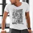 Apocalypse St John Devours The Book 1498 DüRer Angels Men's V-Neck T-Shirt Apocalypse St John Devours The Book 1498 DüRer Angels Men's V-Neck T-Shirt