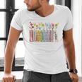 Applied Behavior Analysis Book Wildflower ABA RBT Therapist Premium Tri-Blend Men's V-Neck T-Shirt Applied Behavior Analysis Book Wildflower ABA RBT Therapist Premium Tri-Blend Men's V-Neck T-Shirt