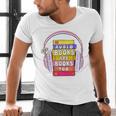 Audiobooks Are Books Too – Bookworm Nerd Reading Geek Men's V-Neck T-Shirt