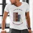 I Like Big Books Bookworm Tee Men's V-Neck T-Shirt