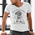 The Book Ended On a Cliffhanger Cute Book Lover Teach Men's V-Neck T-Shirt
