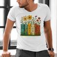 Book Flower 8647 Foxtrots Deltas Tangos Men's V-Neck T-Shirt
