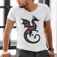 Book Lover Bookworm Reading Books Dragon Men's V-Neck T-Shirt Book Lover Bookworm Reading Books Dragon Men's V-Neck T-Shirt