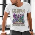 Book Lover Dragon Reading Transport You To Another World Men's V-Neck T-Shirt