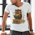 Book Lover Owl Reading Bookish Library Read Books Be Kind Men's V-Neck T-Shirt Book Lover Owl Reading Bookish Library Read Books Be Kind Men's V-Neck T-Shirt