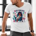 Book Lover Graphic Tee Book Hangover Premium Tri-Blend Men's V-Neck T-Shirt