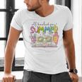 All Booked For Summer Reading Beach Floral Bookish Book Girl Men's V-Neck T-Shirt All Booked For Summer Reading Beach Floral Bookish Book Girl Men's V-Neck T-Shirt