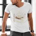 Books Coffee And Quiet Places Literature Men's V-Neck T-Shirt