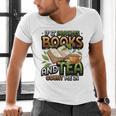 Bookworm If It Involves Books And Tea Lover Reading Premium Tri-Blend Men's V-Neck T-Shirt Bookworm If It Involves Books And Tea Lover Reading Premium Tri-Blend Men's V-Neck T-Shirt