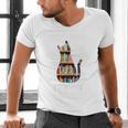 Cat Lover Tee Women Book Lover Reading Librarian Read Men's V-Neck T-Shirt Cat Lover Tee Women Book Lover Reading Librarian Read Men's V-Neck T-Shirt