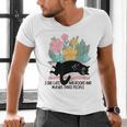 Cat Meme I Like Cats And Books And Maybe Three People Men's V-Neck T-Shirt Cat Meme I Like Cats And Books And Maybe Three People Men's V-Neck T-Shirt