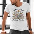 Chapter 11 A Literary Milestone 11th Birthday Book Lovers Men's V-Neck T-Shirt