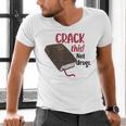Christian Quote Holy Bible Crack This Book Not Drugs Men's V-Neck T-Shirt